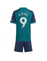 Arsenal Gabriel Jesus #9 Alternativní dres pro děti 2023-24 Krátký Rukáv (+ trenýrky)